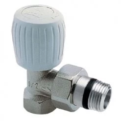 Robinet de radiateur Orkli équerre manuel
