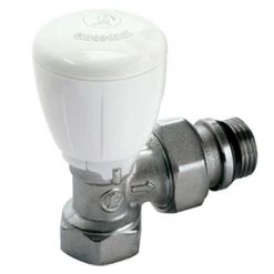 Robinet de radiateur thermostatique Giacomini équerre