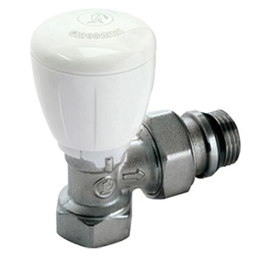 Robinet de radiateur thermostatique Giacomini équerre