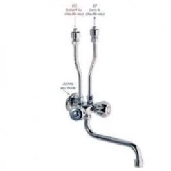 Mélangeur écoulement libre pour chauffe-eau 15 l sur évier Ariston - 885521