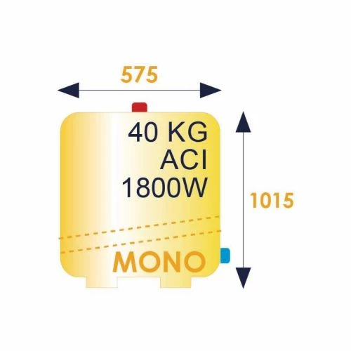 Chauffe-eau éléctrique vertical stable stéatite DURALIS Thermor – Image 2