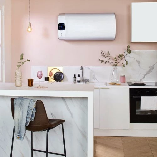 Chauffe-eau électrique plat VELIS DRY alu brossé ARISTON – Image 2