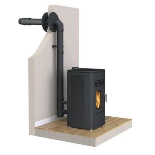 Kit Conduit ventouse Stovia pour poêle à granulés