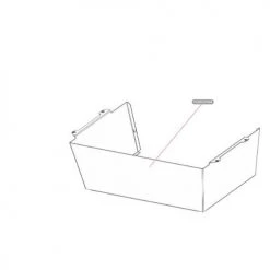 Cache robinetterie pour chaudière ALTEAS ONE NET Ariston - 3319506