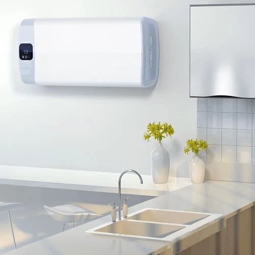 Chauffe-eau électrique blindé plat multi-positions VELIS EVO Ariston blanc – Image 2