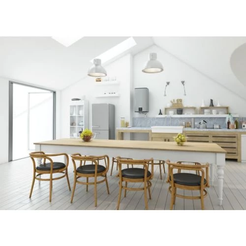 Chauffe-eau électrique carré vertical mural MALICIO 2 Thermor blanc – Image 2