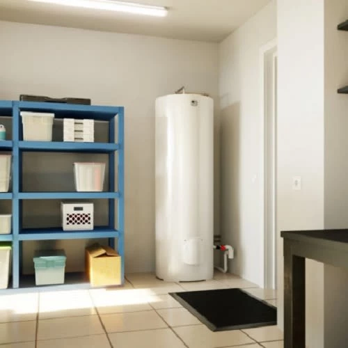 Chauffe-eau électrique vertical sur socle BLINDE Thermor – Image 2